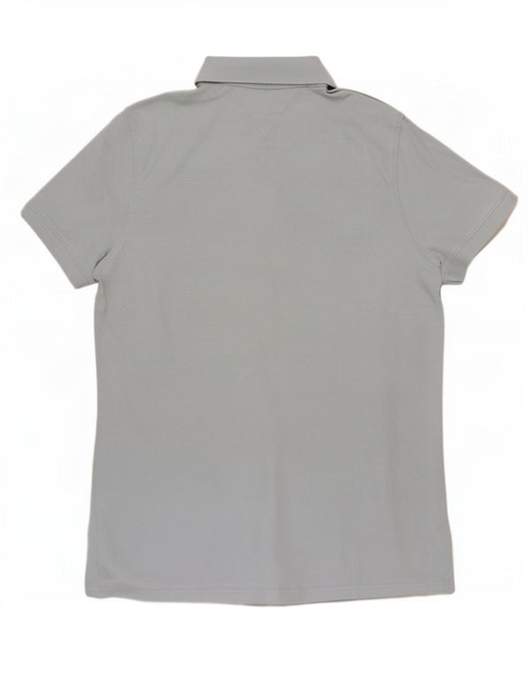 Tommy Hilfiger Herre Polo Shirt Stor Blå Bomuld
