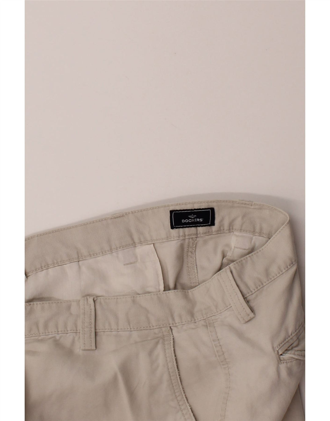 DOCKERS Mens Cargo Shorts W38 XL Beige Cotton Vintage Dockers and Second-Hand Dockers from Messina Hembry 