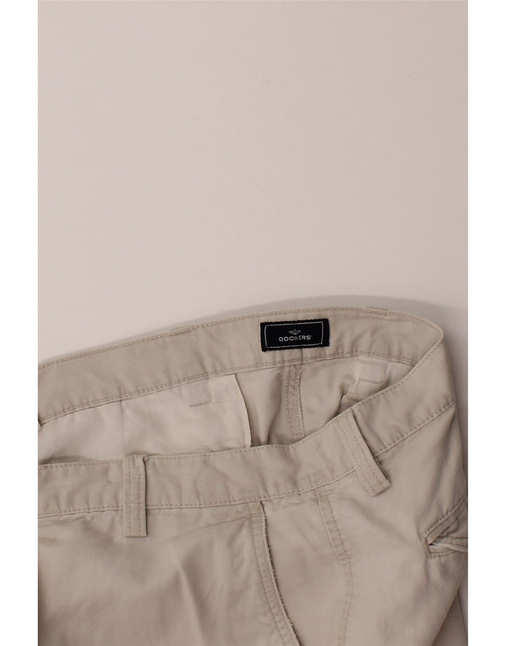 DOCKERS Mens Cargo Shorts W38 XL Beige Cotton Vintage Dockers and Second-Hand Dockers from Messina Hembry 