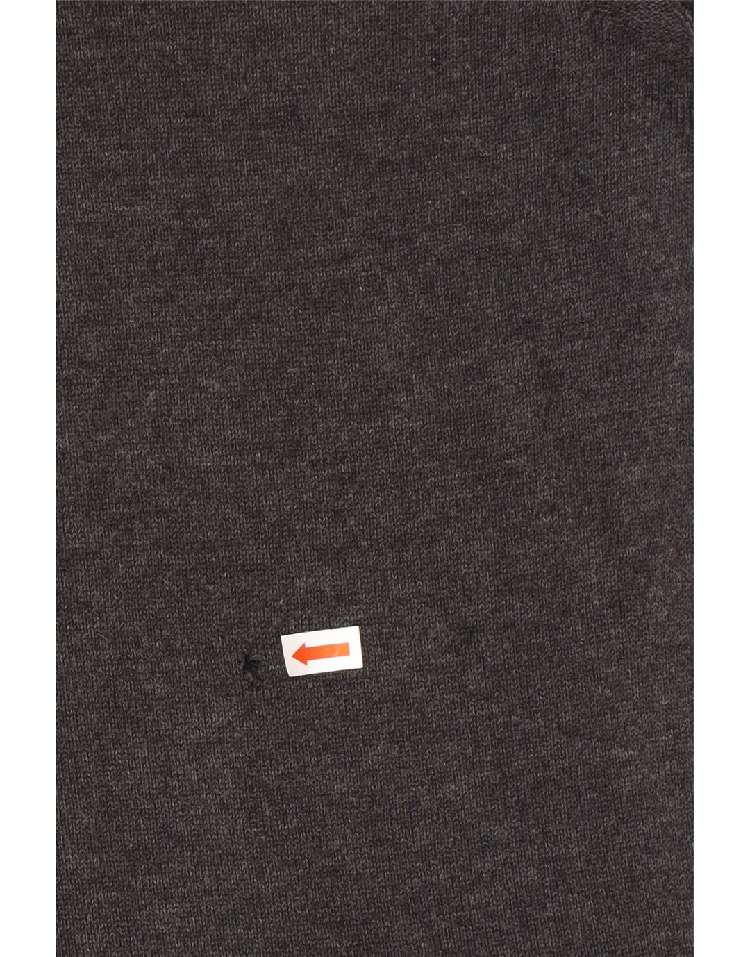 HUGO BOSS Herre sweater med rund hals, mellemgrå bomuld