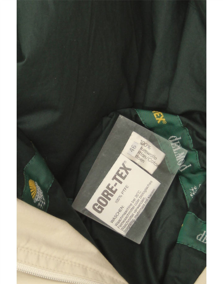 Delmod Dame Oversized Windbreaker Jacket EU 46 XL Beige Bomuld