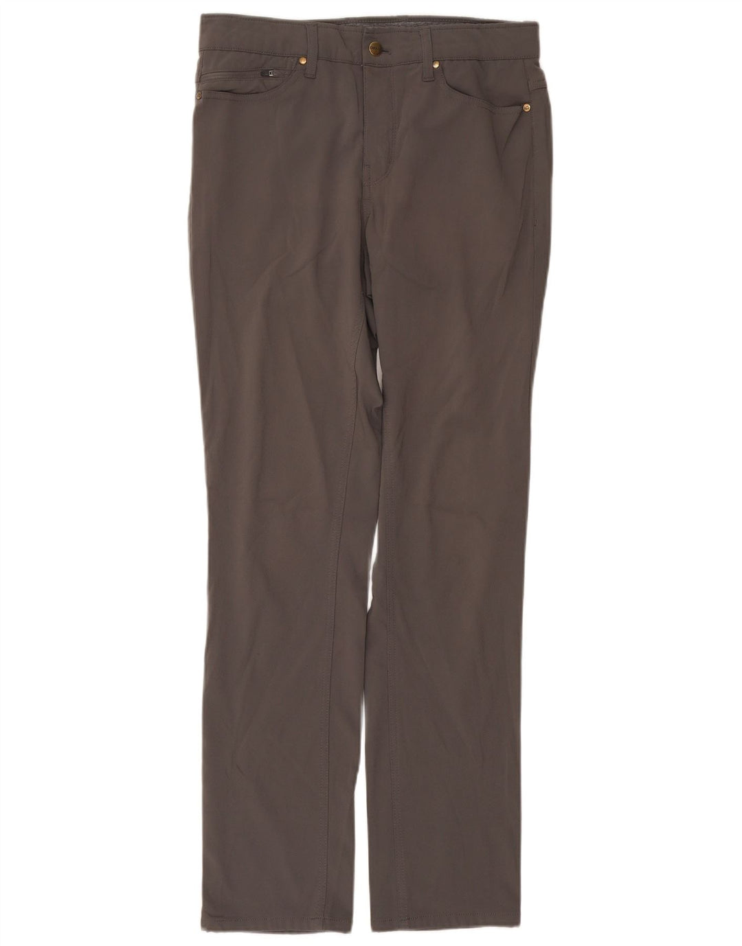 Dkny Herre Lige Casual Bukser W30 L32 Grå Polyester