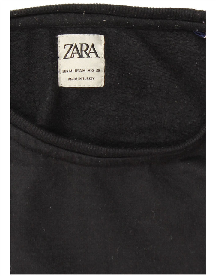 Zara Herre sweatshirt Jumper Medium Sort