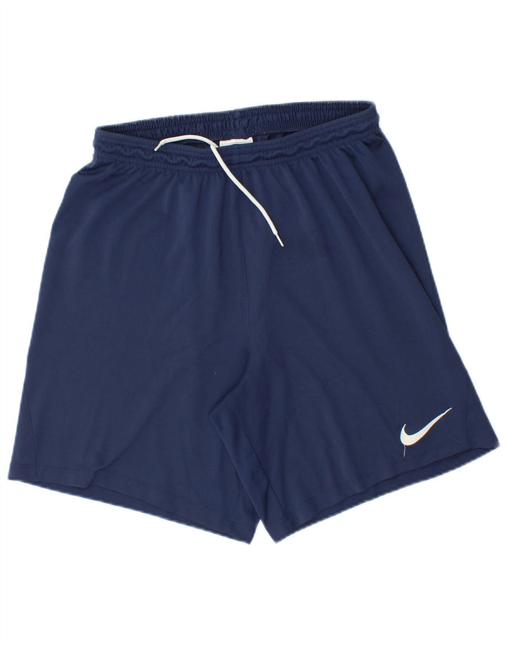 Nike Herre Dri Fit sportsshorts store marineblå