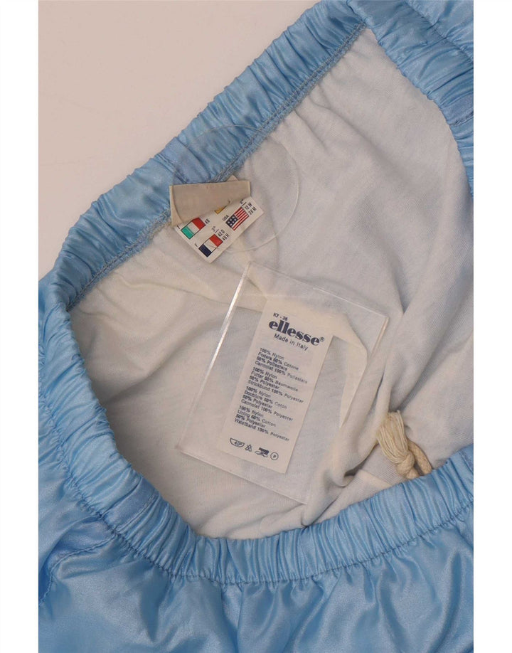 Ellesse Womens Træningsdragt Bukser Joggers US 12 Large Blue Nylon