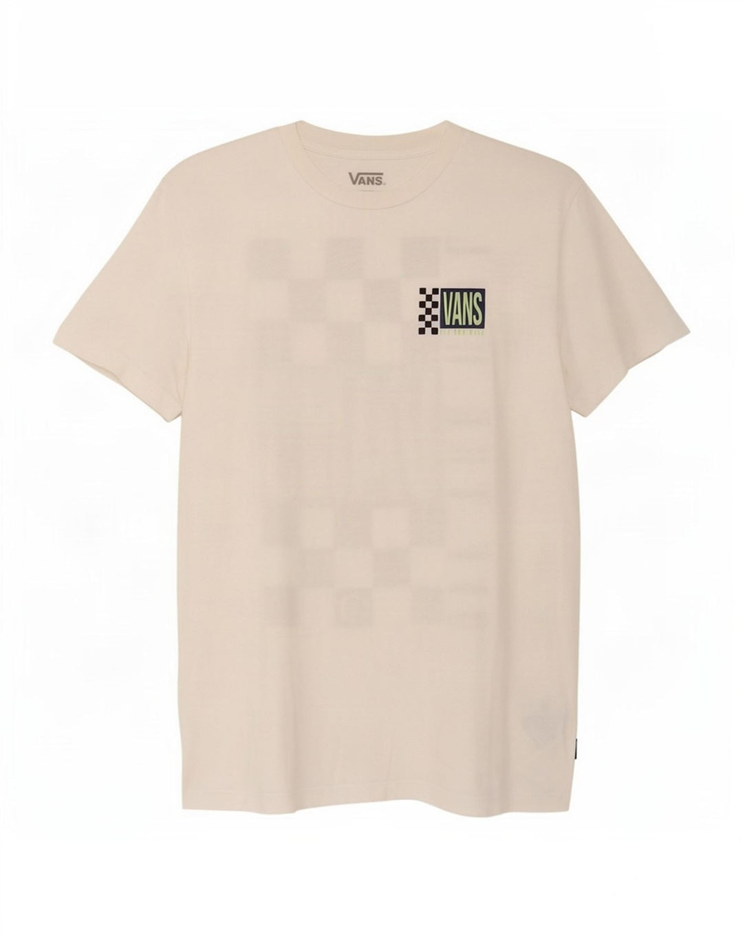 Vans Herre grafisk T-shirt Top Lille hvid bomuld