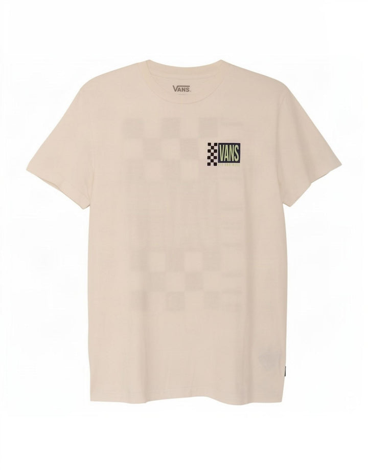 Vans Herre grafisk T-shirt Top Lille hvid bomuld