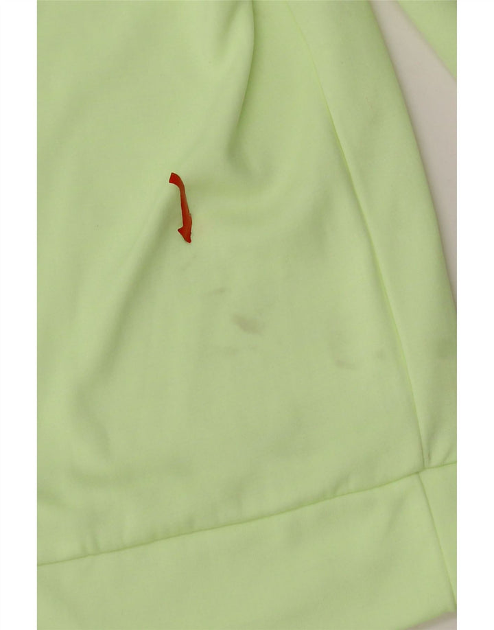 Nike Dame Dri Fit Pullover med lynlås-hals Træningsdragt Top UK 14 Medium Grøn