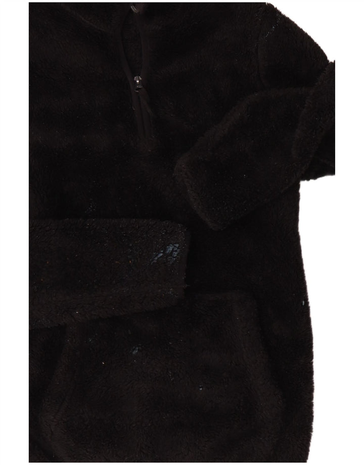 Mountain Warehouse Dame Fleece Jumper med lynlås DK 12 Medium Sort