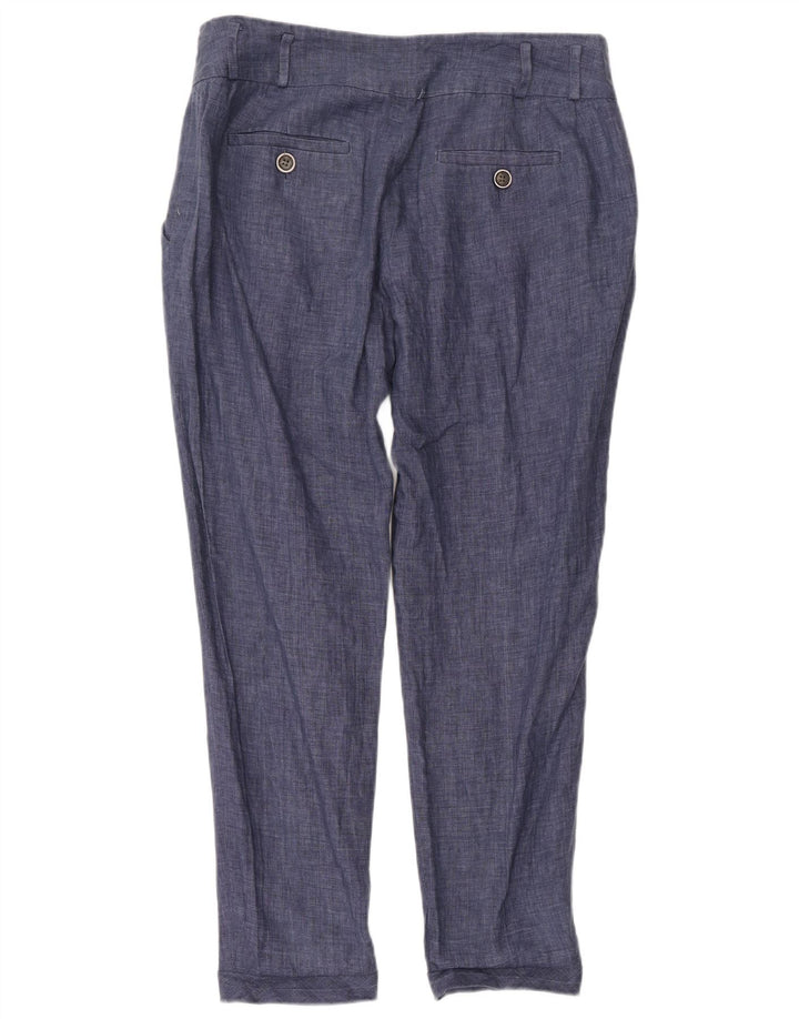 Zara Dame Pegged Chino Bukser Medium W28 L28 Marineblå