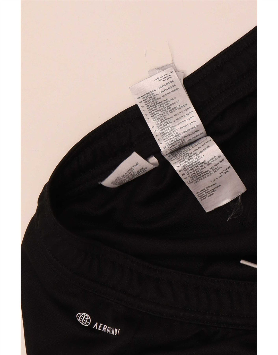 Adidas Aeroready træningsdragt bukser til mænd XL sort polyester
