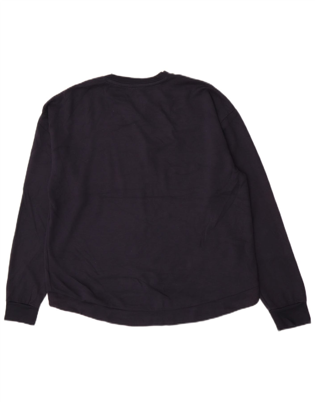 Ted Baker Dame Sweatshirt Jumper Størrelse 4 Large Navy Blue Viscose