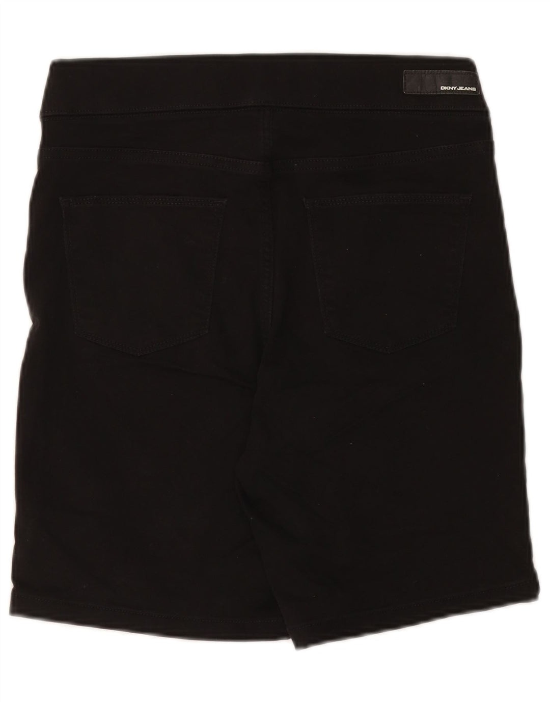 Dkny Womens Bermuda Shorts W30 Medium Sort Bomuld