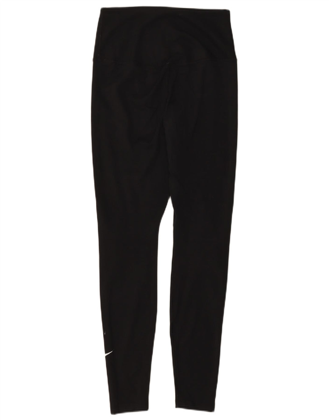 NIKE Womens Dri Fit Leggings UK 10 Small  Black Polyester