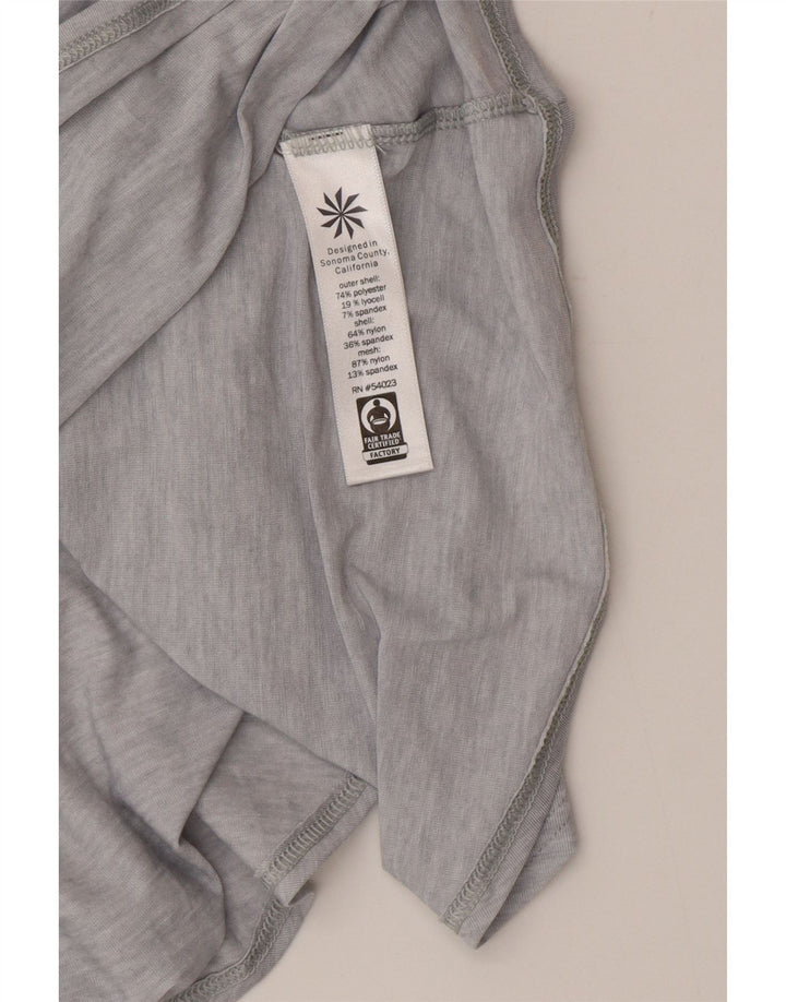 Athleta Damevest Top UK 10 Lille Grå Polyester
