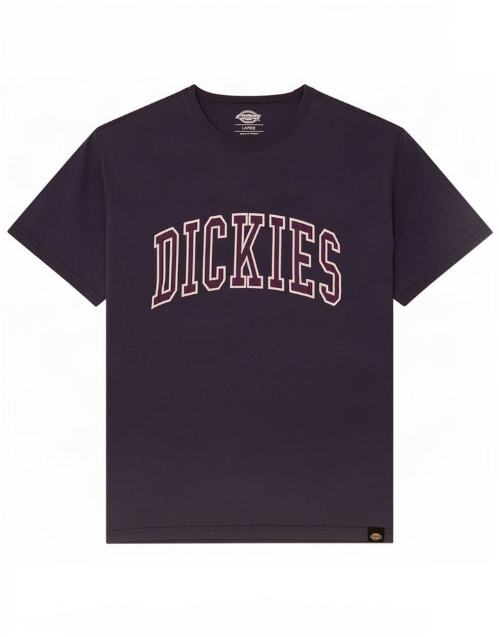 Dickies Herre grafisk T-shirt Top Stor marineblå bomuld
