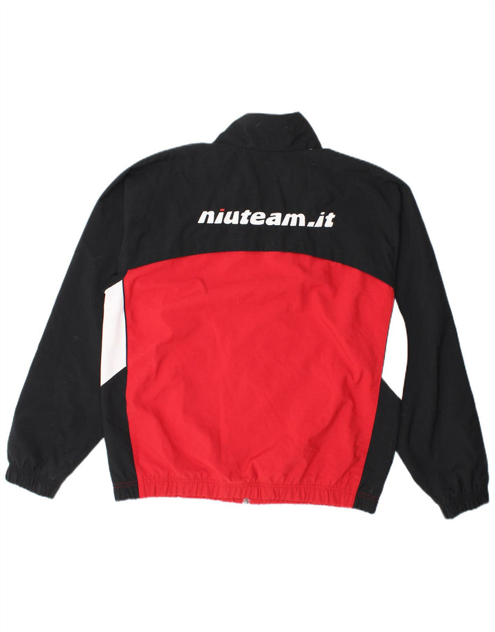 Nike grafisk træningsdragt til mænd, topjakke, lille rød Colourblock Polyester