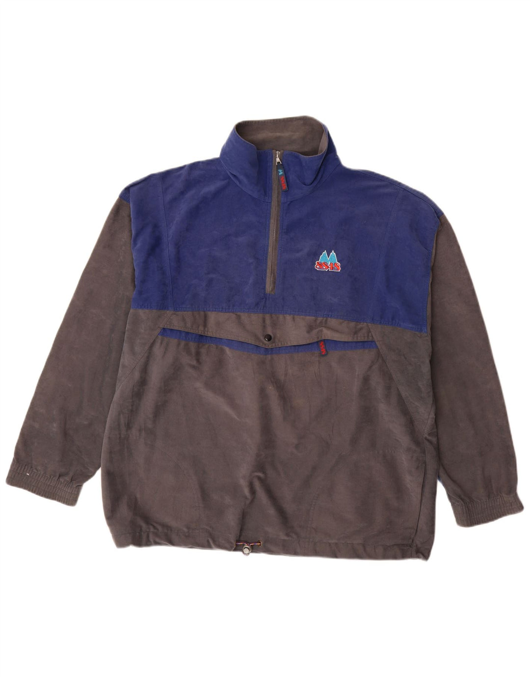 8848 Herre Sweatshirt Jumper 2XL Grå Colourblock Polyester