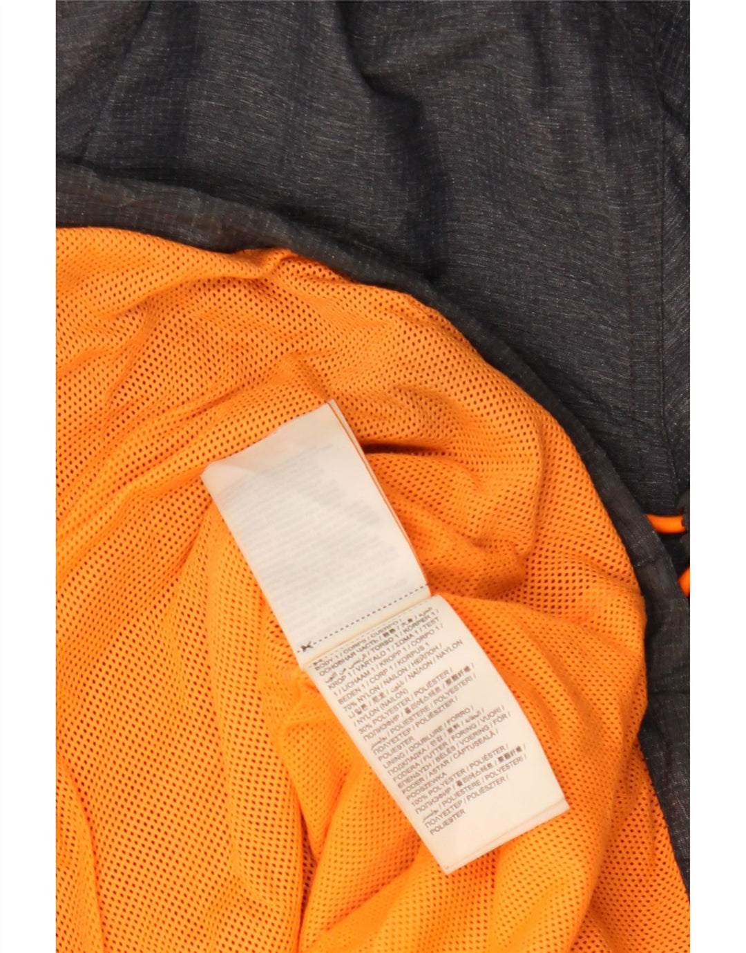Superdry Windbreaker Jacket til mænd UK 42 XL Grå nylon