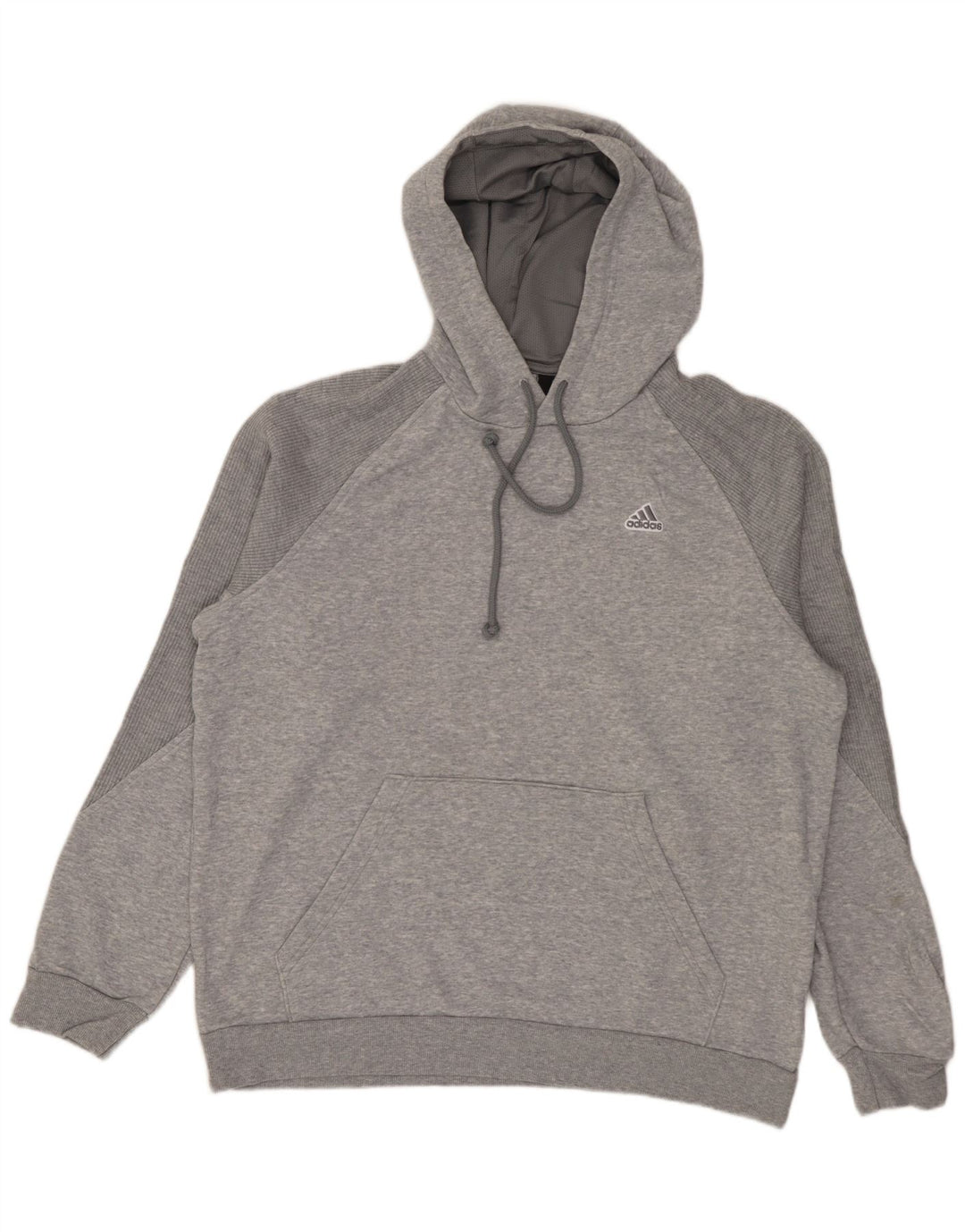 Adidas Herre hættetrøje Jumper Medium Grey Flecked Bomuld