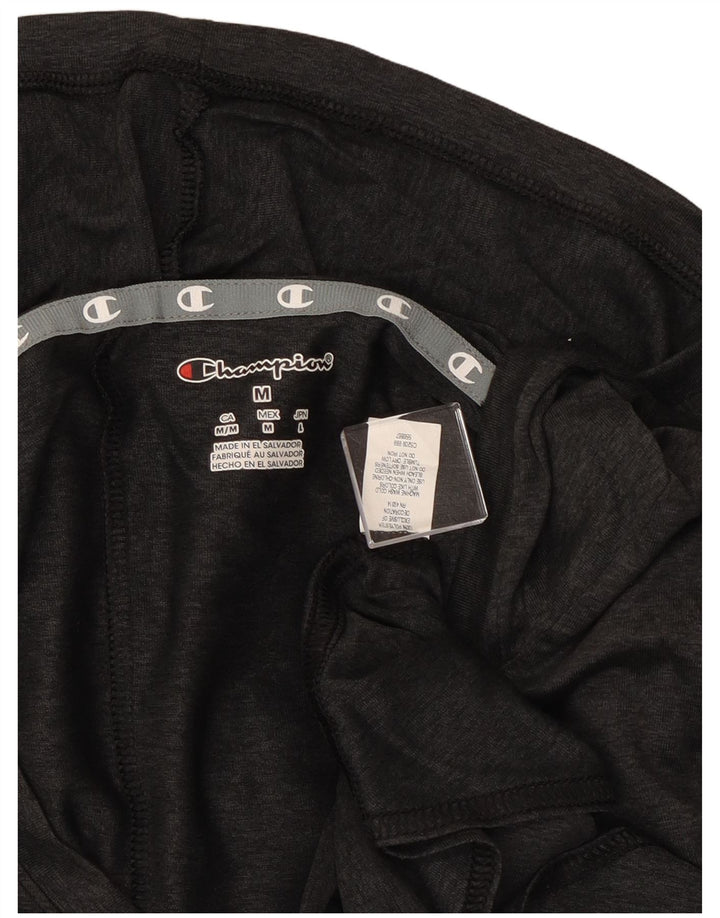 Champion Dame Hooded Grafisk Top Langærmet UK 12 Medium Grey