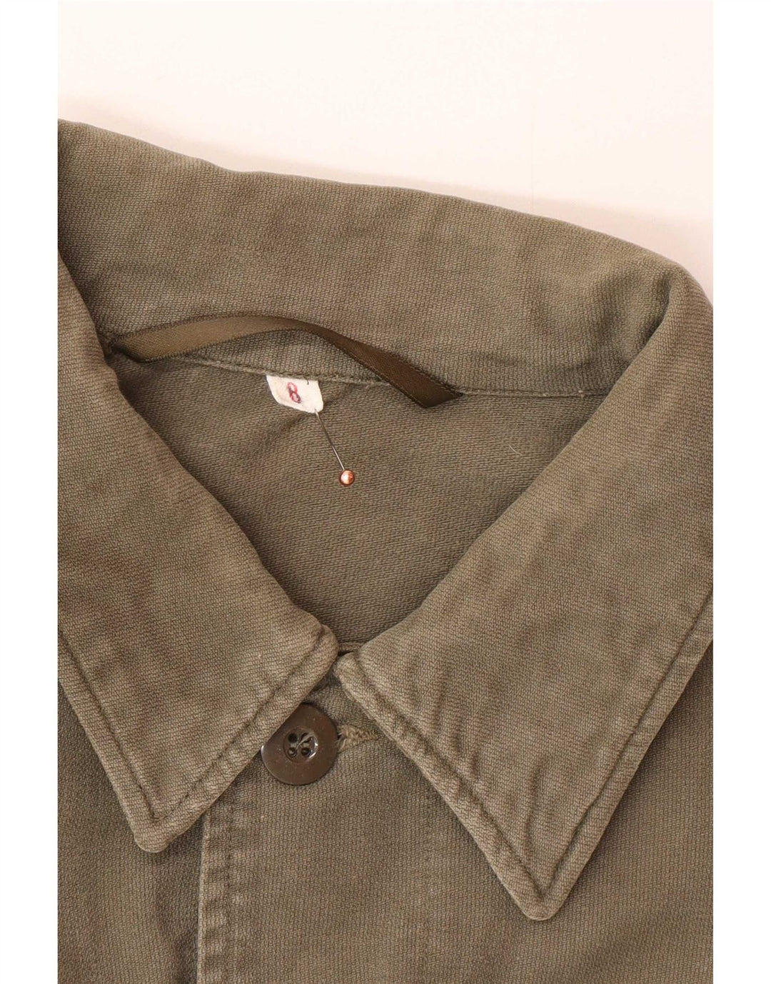 Vintage Herre Military Jacket UK 40 Large Khaki