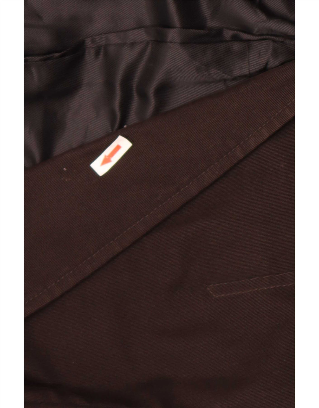 Zara Herre Military 2-knaps blazerjakke EU 54 XL Brun bomuld