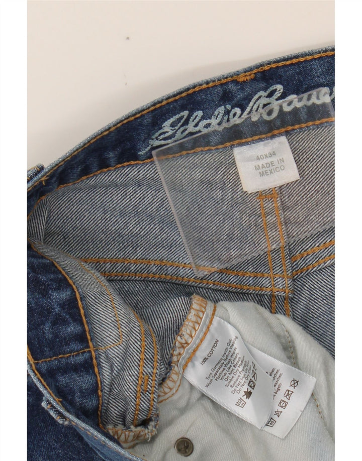 EDDIE BAUER Mens Straight Jeans W40 L30 Blue Cotton Vintage Eddie Bauer and Second-Hand Eddie Bauer from Messina Hembry 