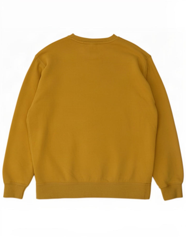 Nike Herre sweatshirt Jumper Medium Gul Bomuld