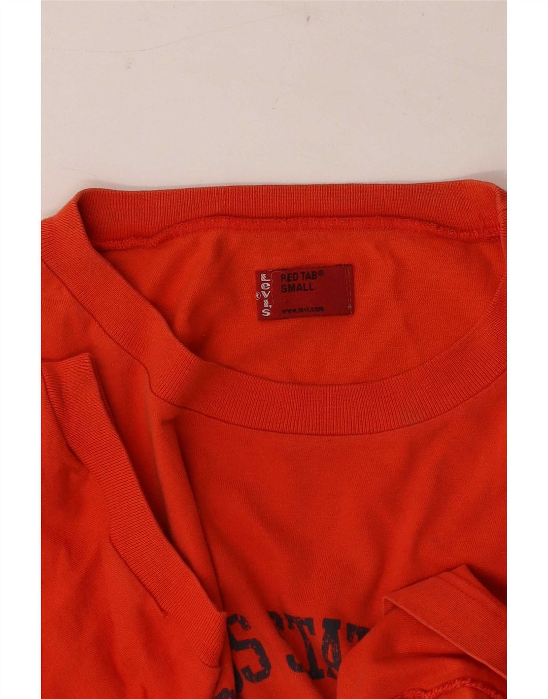 Levi's Herre Grafisk T-Shirt Top Lille Orange