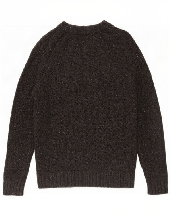 Superdry Herre Boat Neck sweater Medium Grey Flecked Bomuld