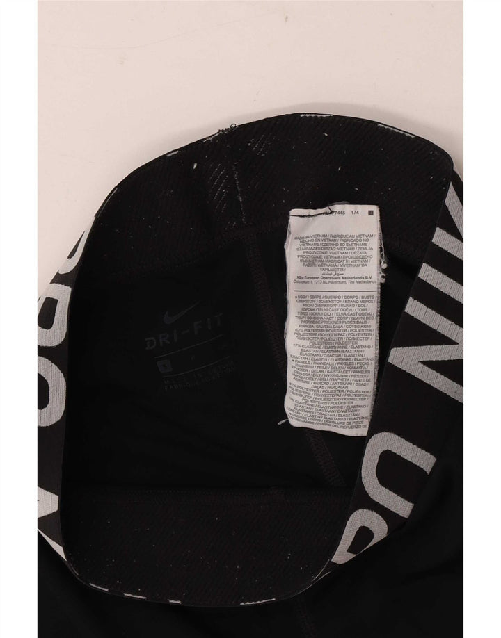 Nike leggings til kvinder, lille sort polyester