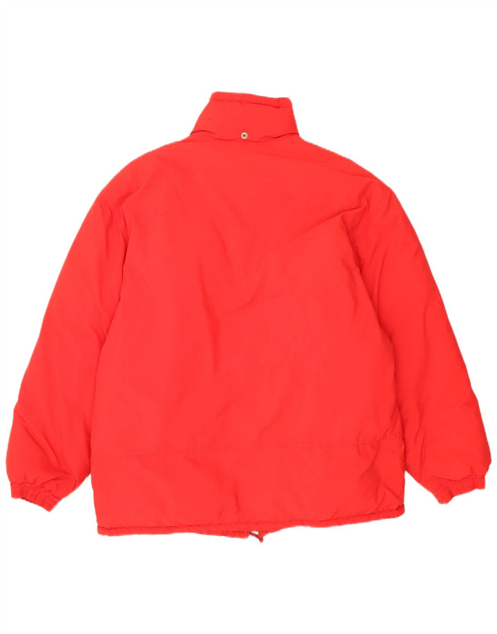 Belfe & Womens Oversized Polstret Jakke UK 16 Large Red
