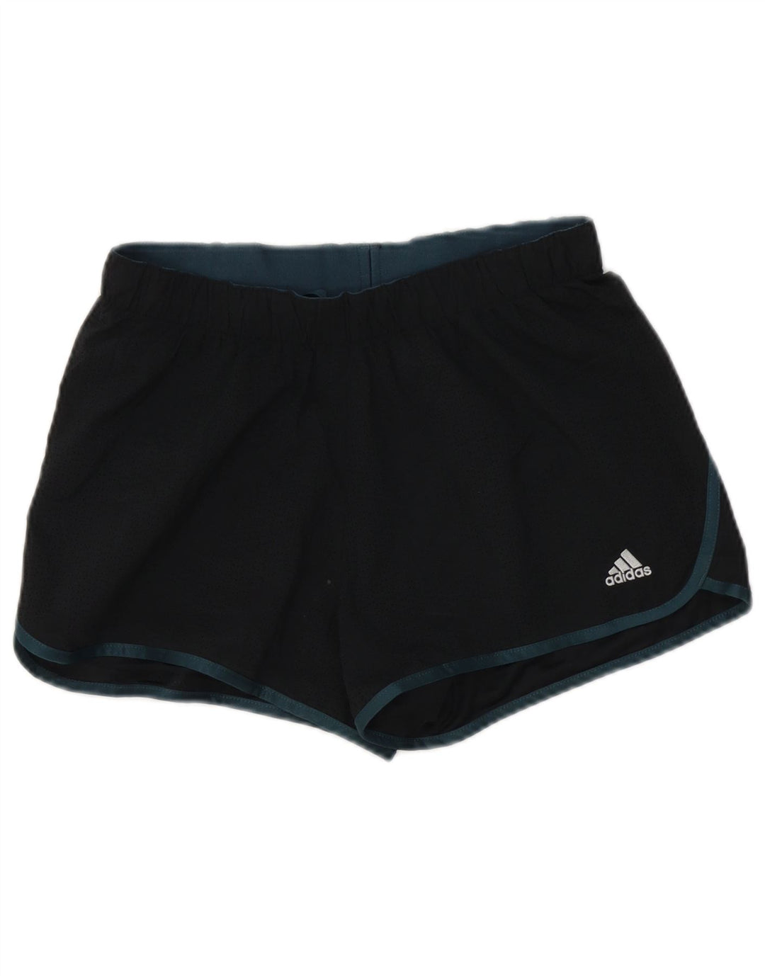 Adidas sportsshorts til kvinder UK 10 Small Black Polyester