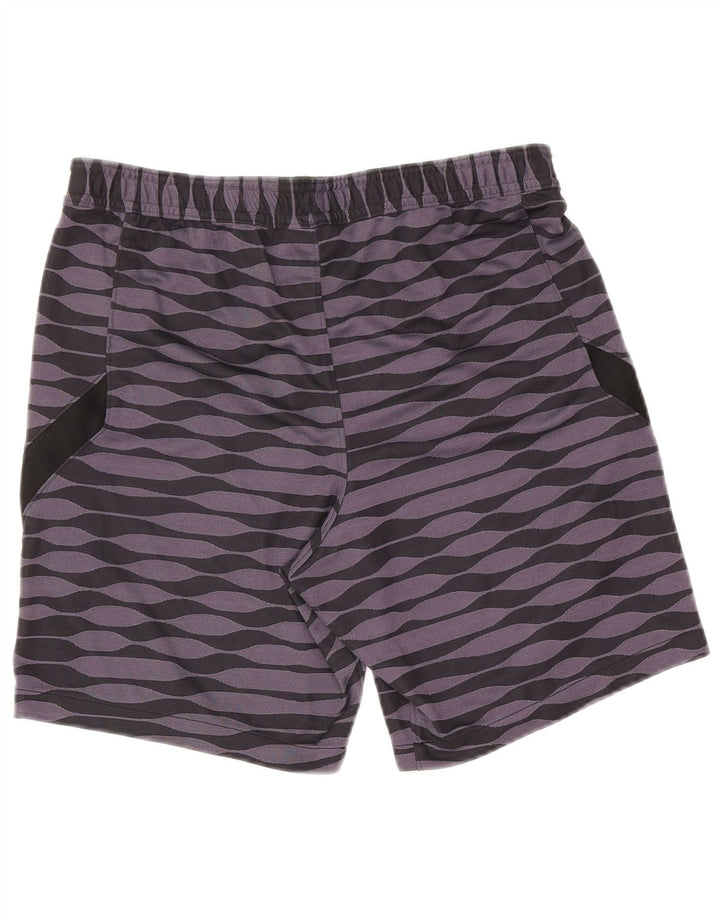 Nike Slim Sportshorts til mænd Medium Lilla Geometrisk Polyester