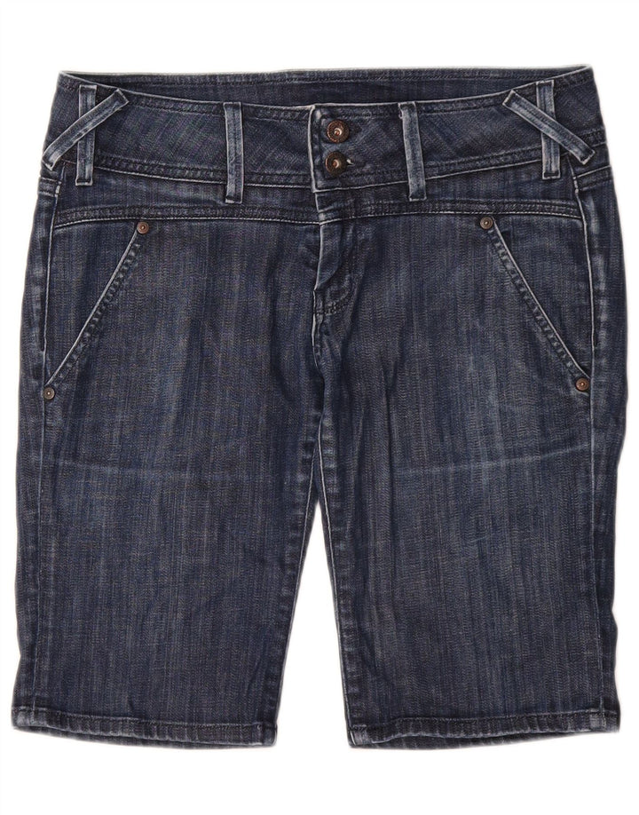 PEPE Jeans Dame Denim Shorts W31 Medium Navy Blue Bomuld