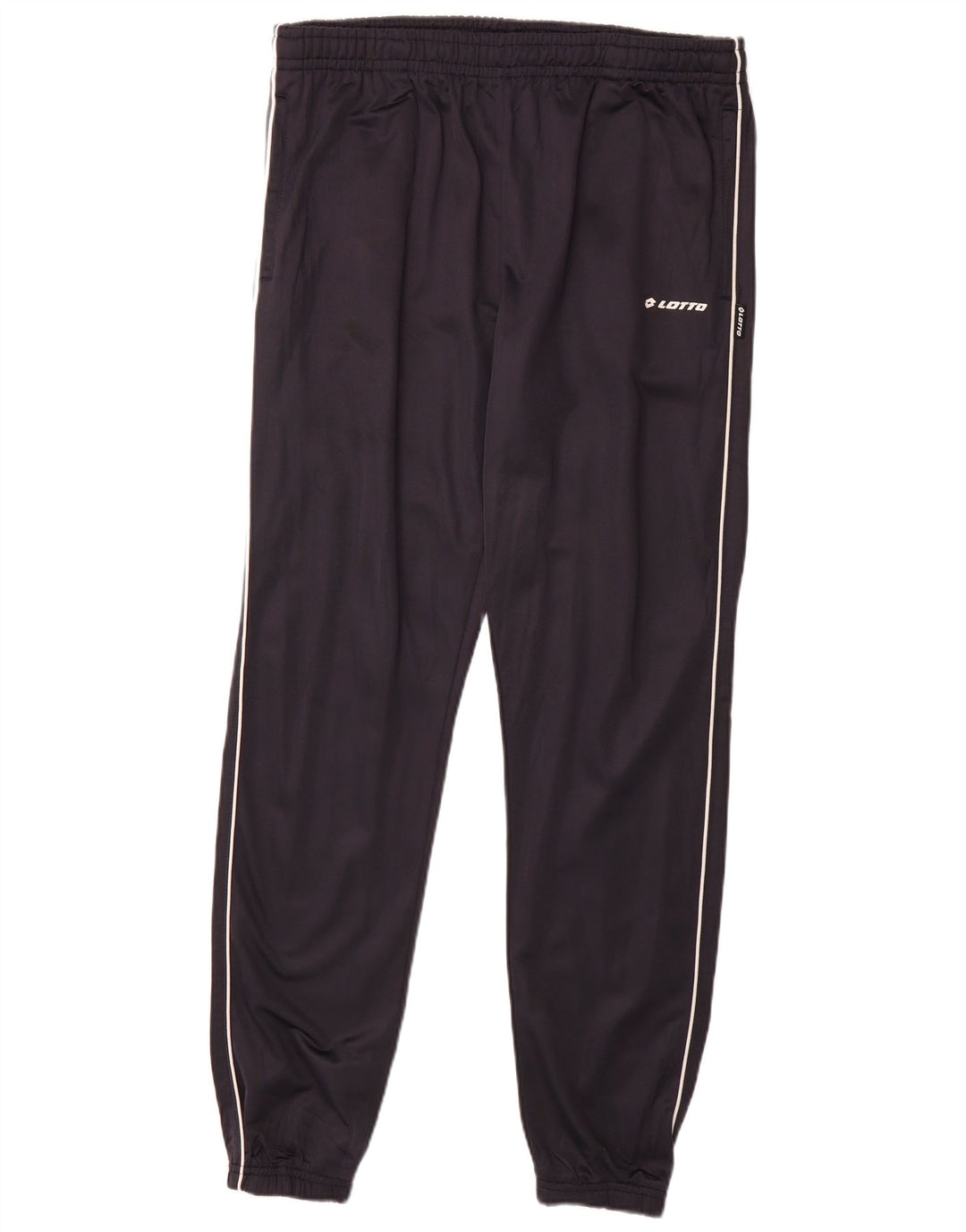 LOTTO Mens Tracksuit Trousers Joggers XL  Navy Blue Polyester