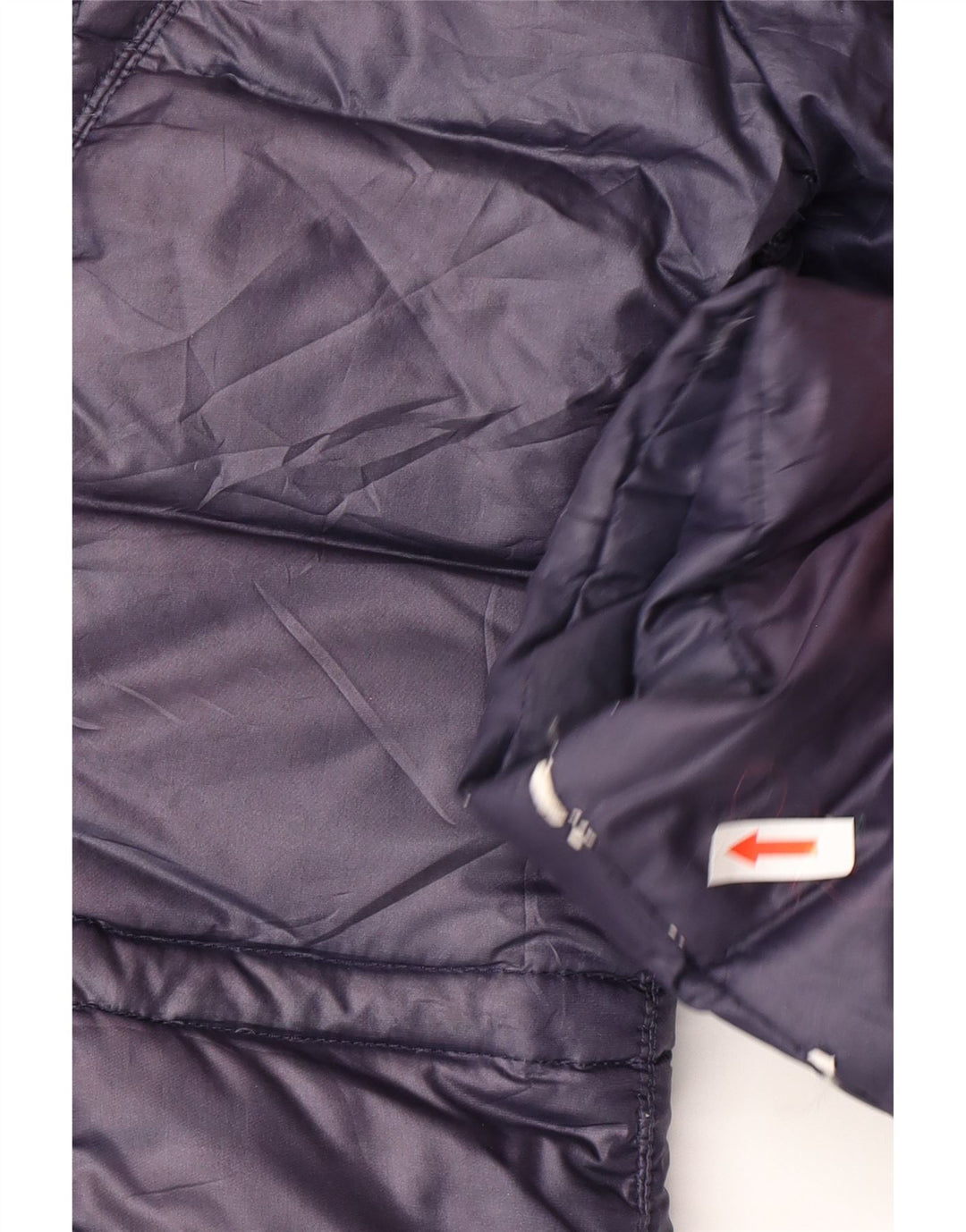 Blauer Polstret Damejakke UK 14 Medium Lilla Polyester