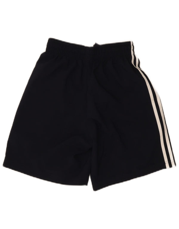 Adidas sportsshorts til kvinder UK 4 XS marineblå polyester
