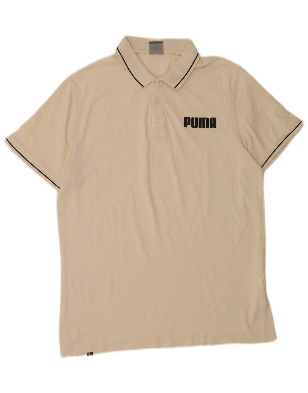 Puma Herre Polo Shirt Large Beige