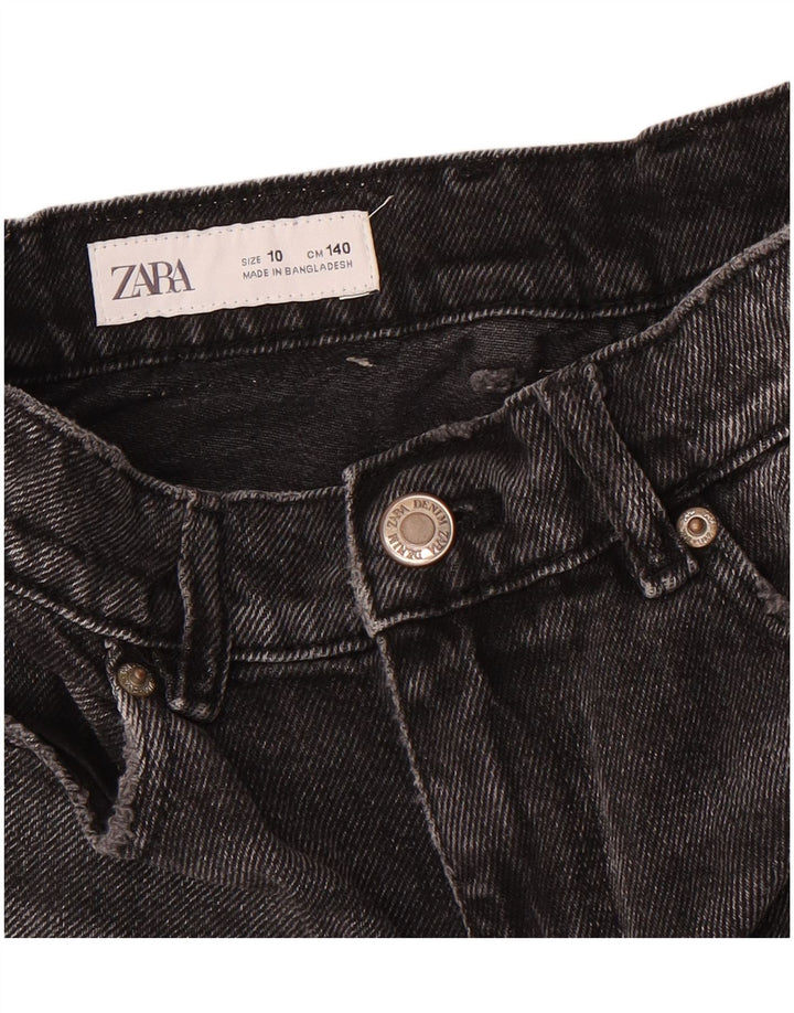 Zara piger denim shorts 9-10 år W26 Sort