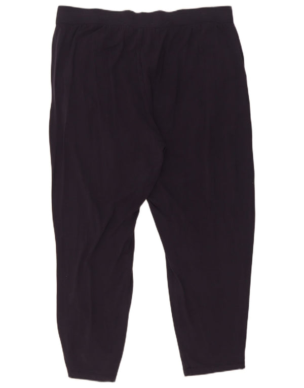 Marks & Spencer, koniske cropped bukser til kvinder UK 18 XL W34 L25 Marineblå