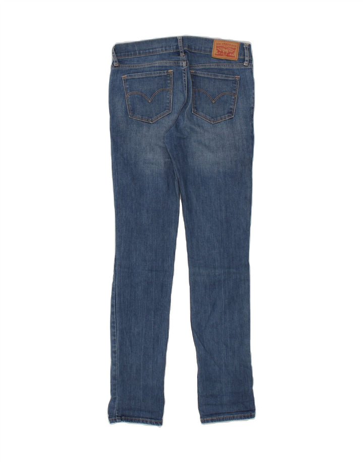 LEVI'S Womens 712 Slim Jeans W25 L30 Blue Cotton Vintage Levi's and Second-Hand Levi's from Messina Hembry 