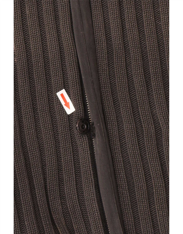 Marlboro Classics Herre Cardigan Sweater 2XL Grå Bomuld