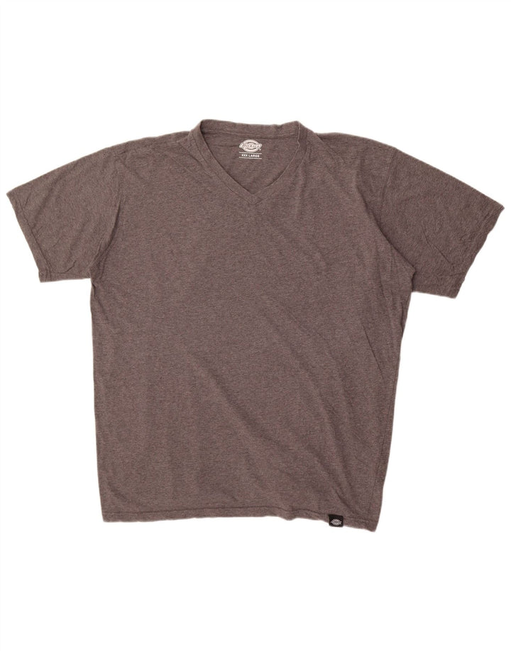 Dickies Herre T-Shirt Top 3XL Grå Bomuld