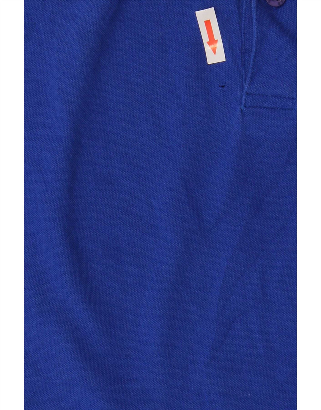 Sun68 Mens Polo Shirt Medium Blue Striped Cotton
