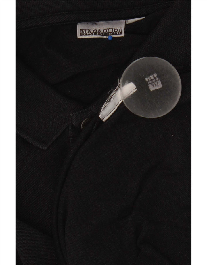 Napapijri Herre Polo Shirt 3XL Sort