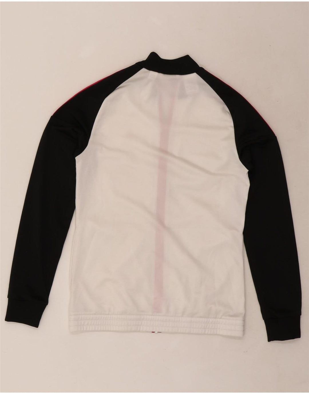 Adidas piger træningsdragt topjakke 14-15 år Hvid Colourblock Polyester