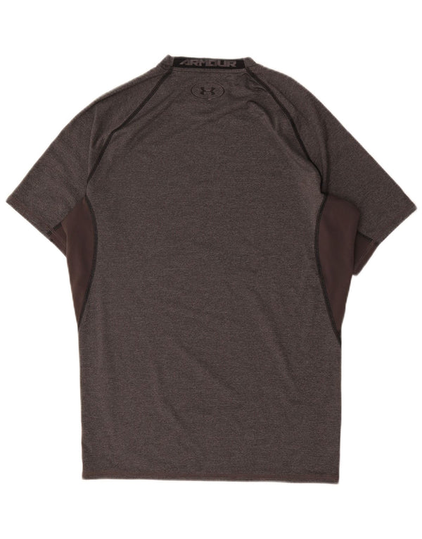 Under Armour Herre T-Shirt Top Medium Grey Colourblock
