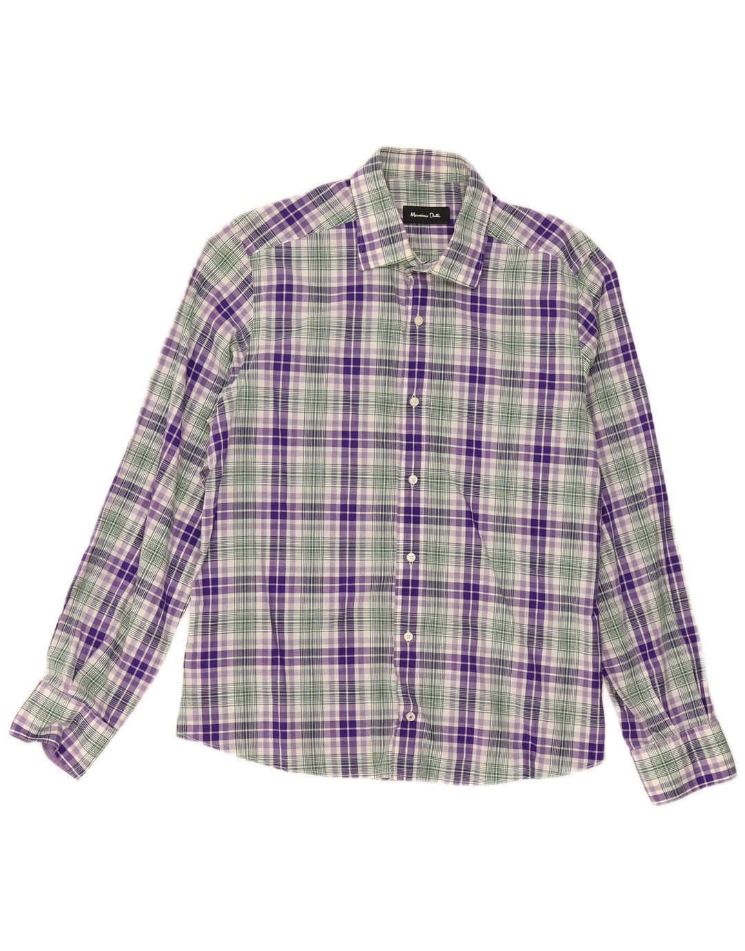 Massimo Dutti Herreskjorte Stor flerfarvet ternet